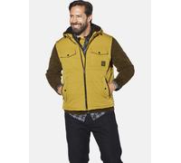 Steppweste JAN VANDERSTORM "Outdoorweste FJORDHEIM", Herren, Gr. 64, grün (oliv), Obermaterial: 55% Polyamid ECONYL PA ECONYL. 45% Polyester COOLMAX PES(Coolmax)., Westen Steppweste (78294267-64) oliv