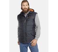 Steppweste JAN VANDERSTORM "Outdoorweste NITHARD", Herren, Gr. 56, blau (dunkelblau), Obermaterial: 100% Polyamid ECONYL PA ECONYL., Westen Steppweste (73475643-56) dunkelblau