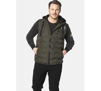 Steppweste JAN VANDERSTORM "Steppweste ERKULF", Herren, Gr. 66, grün (oliv), Obermaterial: 100% Polyester COOLMAX PES(Coolmax)., Westen Steppweste (65860136-66) oliv