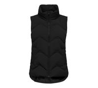 Steppweste JDY "JDYPOWER SHORT WAISTCOAT OTW HAB", Damen, Gr. XS, schwarz, Steppware, Obermaterial: 100% Polyester, unifarben, Po-bedeckend, Westen Steppweste, Kunstfaser (74808264-XS) schwarz