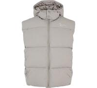 Steppweste KARL KANI "Karl Kani Karl Kani Small Signature Puffer Vest", Herren, Gr. XL, light grau, 100% Polyimid, Westen Steppweste (38402334-XL) light grau