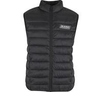 Steppweste KARL KANI "Karl Kani Karl Kani Sport Patch Light Puffer Vest", Herren, Gr. S, schwarz, 100% Polyamid, Westen Steppweste (56383018-S) schwarz