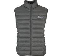 Steppweste KARL KANI "Karl Kani Karl Kani Sport Patch Light Puffer Vest", Herren, Gr. XS, anthrazit, 100% Polyester, Westen Steppweste (28544822-XS) anthrazit