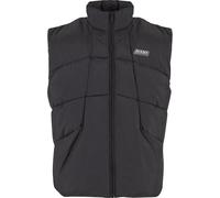 Steppweste KARL KANI "Karl Kani KK Sport Patch Arctic Puffer Vest", Herren, Gr. M, schwarz, 100% Polyester, Westen Steppweste (74425758-M) schwarz