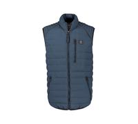 LERROS Sportive Steppweste mit hohem Kragen und Zippertaschen - Bold Navy XXL