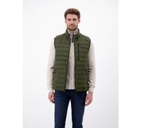 Steppweste LERROS "LERROS Funktionale Herren Steppweste", Herren, Gr. XXL, original olive, 100% Polyester, Westen Steppweste (60155933-XXL)