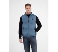 Steppweste LERROS "LERROS Leichte Steppweste für Herren", Herren, Gr. XXL, blau (crispy blau), 100% Polyester, Westen Steppweste (83483903-XXL)