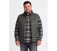 LERROS Sportliche, leichte Steppweste in großen Größen - Original Olive 5XL
