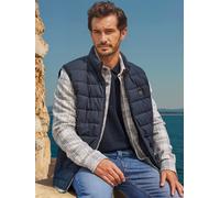 LERROS Steppweste aus Baumwolle und Leinen, gefüttert - Blue Night XXXL