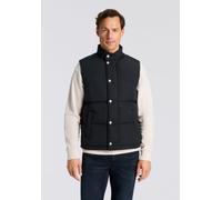 Steppweste LEVI'S "ROCKRIDGE", Herren, Gr. L, schwarz (jet schwarz), Web, Obermaterial: 100% Polyamid, Strukturmuster, unifarben, regular fit taillenbedeckt, Westen Steppweste, mit Logo Stickerei (969