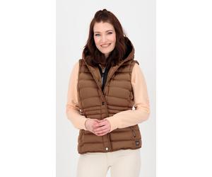 Steppweste LPO "GIMOUR VAIL VEST Women", Damen, Gr. 46 (L), braun, 100% Polyester, tailliert, Westen Steppweste, zum Wenden (48586709-46) braun