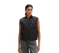 Steppweste MARC O'POLO "aus recyceltem Polyester", Damen, Gr. 46, schwarz (deep night blau), Obermaterial: 100% Polyester. Futter: 100% Polyester, unifarben, regular fit, Westen Steppweste (81468063-4