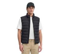 Marc O'Polo Herren Steppweste Übergangsjacke wasserabweisend Blau (Dark Navy) XS