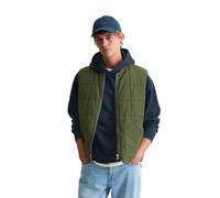 Steppweste MARC O'POLO DENIM "leicht wattiert und wasserabweisend", Herren, Gr. L, schwarz moss, Obermaterial: 100% Polyamid; Füllung: 100% Polyester; Futter: 100% Polyester, unifarben, regular fit, W