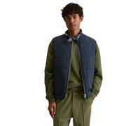 Steppweste MARC O'POLO DENIM "leicht wattiert und wasserabweisend", Herren, Gr. S, navy teal, Obermaterial: 100% Polyamid; Füllung: 100% Polyester; Futter: 100% Polyester, unifarben, regular fit, West