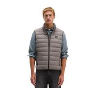 Steppweste MARC O'POLO "mit praktischer Packtasche", Herren, Gr. XXL, grau (graphite dust), Obermaterial: 100% Polyester, unifarben, regular fit, Westen Steppweste (50186235-XXL) graphite dust