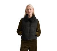 Steppweste MARC O'POLO "mit zertifizierter Daunenfüllung", Damen, Gr. 40, schwarz, Obermaterial: 100% Polyester. Füllung: 80% Daune, 20% Feder. Futter: 100% Polyamid, unifarben, regular fit, Westen St