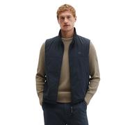 Steppweste MARC O'POLO "regular", Herren, Gr. L, blau (schwarz navy), Obermaterial: 100% Polyester, unifarben, regular fit, Westen Steppweste (84092912-L) schwarz navy