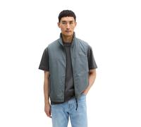 Steppweste MARC O'POLO "regular", Herren, Gr. XL, grau (skipping stone), Obermaterial: 100% Polyester, unifarben, regular fit, Westen Steppweste (25225848-XL) skipping stone