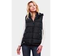 Warme Steppweste mit abnehmbarer Kapuze "Zarinaa" Navy XS