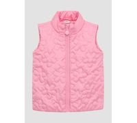 s.Oliver Steppweste mit Blümchen-Muster und Eingrifftaschen pink 128