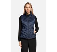 Steppweste mit Stehkragen Dunkelblau Damen