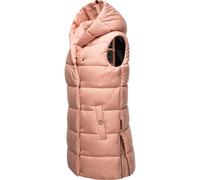 Navahoo Damen Weste gefütterte Steppweste gesteppte Übergangsweste B891 [B891-Madil-Rosa-Gr.L]