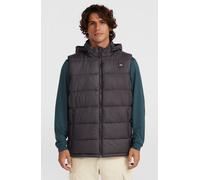 Steppweste O'NEILL "O'RIGINALS PUFFER VEST", Herren, Gr. XL, schwarz (schwarz out), Steppware, Obermaterial: 100% Polyester, unifarben, hoch geschlossener Ausschnitt, Westen Steppweste (15791856-XL)