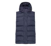 Steppweste OXMO "Steppweste OXMariann", Damen, Gr. L, blau (insignia blau), Obermaterial: 100% Polyester PES., Westen Steppweste (15359940-L) insignia blau