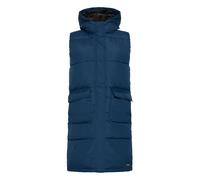 Steppweste OXMO "Steppweste OXMinna", Damen, Gr. L, blau (marineblaus), Obermaterial: 100% Polyester PES., Westen Steppweste (28641214-L) marineblaus