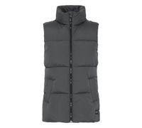 Steppweste OXMO "Steppweste OXMINNA", Damen, Gr. M, grau (forged iron), Obermaterial: 100% Polyester PES., Westen Steppweste (12002551-M) forged iron