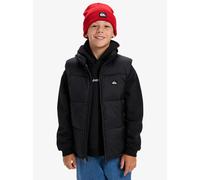 Steppweste QUIKSILVER "COLD DAYS SLEEVELESHORT SLEEVE YOUTH", Jungen, Gr. 14 (158/164), schwarz, Obermaterial: 100% Nylon, Westen Steppweste (23421358-14) schwarz