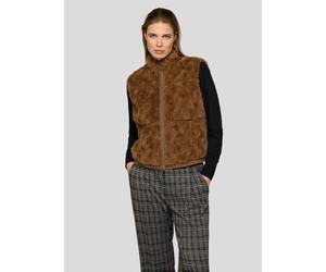 Steppweste RABE "Weste", Damen, Gr. 44, braun, 100%Polyester;55%Polyester, 45%Viskose;100%Polyamid, unifarben, Westen Steppweste (58168732-44) braun