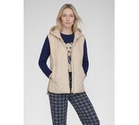 Steppweste RABE "Weste", Damen, Gr. 46, beige, 100%Polyamid 100%Polyester 100%Polyamid, unifarben, Westen Steppweste (92210515-46) beige