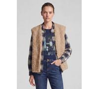 Steppweste RABE "Weste", Damen, Gr. 46, beige, 100%Polyester 55%Polyester 45%Viskose, unifarben, Westen Steppweste (72533207-46) beige