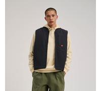 Steppweste SANTA CRUZ, Herren, Gr. L, schwarz (washed schwarz), Obermaterial: 100% Baumwolle, Westen Steppweste, aus Baumwolle, sportlicher Stil (95319629-L) washed schwarz