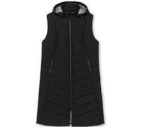 Steppweste SHEEGO, Damen, Gr. 42, schwarz, 100% Polyamid, Taschenfutter:100% Polyester, Wattierung:100% Polyester, unifarben, Westen Steppweste (43569603-42) schwarz