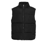 Steppweste SOLID "Steppweste SDLeo", Herren, Gr. L, schwarz (true schwarz), Obermaterial: 100% Polyester PES., Westen Steppweste (65655034-L) true schwarz