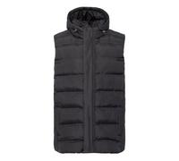 Steppweste SOLID "Steppweste SDMarii", Herren, Gr. M, schwarz (true schwarz), Obermaterial: 100% Polyester PES., Westen Steppweste (14394137-M) true schwarz