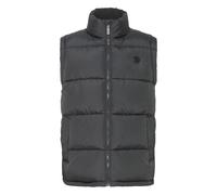 Steppweste SOLID "Steppweste SDMARLIN", Herren, Gr. 3XL, grau (forged iron), Obermaterial: 100% Polyester PES., Westen Steppweste (84912239-3X) forged iron