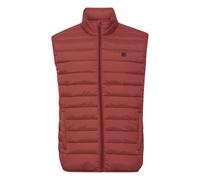 Steppweste SOLID "Steppweste SDSörenson", Herren, Gr. M, rot (brick rot), Obermaterial: 100% Nylon NY., Westen Steppweste (71889256-M) brick rot