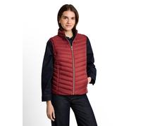 Steppweste TOM TAILOR, Damen, Gr. 3XL, bartender rot, Steppware, Obermaterial: 100% Polyester. Futter: 100% Polyester, unifarben, normal hüftbedeckend, Rundhals, Westen Steppweste, mit Stehkragen und