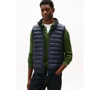 Steppweste TOMMY HILFIGER "MIX MEDIA", Herren, Gr. XXL, desert sky, Sweatware, Obermaterial: 72% Baumwolle, 28% Polyester, normal normal, Westen Steppweste, Stehkragen, 2-Wege-Reißverschluss (13622950