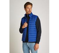 Tommy Hilfiger Herren Weste Packable Recycled Vest Stehkragen, Blau (Wedge Blue), M