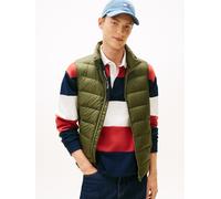Steppweste TOMMY JEANS "TJM LT DOWN VEST EXT", Herren, Gr. 3XL, grün (dunkelgrünery), Web, Obermaterial: 100% Polyamid, normal hüftlang, Westen Steppweste, mit Daunenwattierung (12576307-XXXL) dunkelg