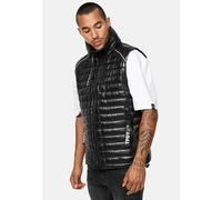 Steppweste TRUEPRODIGY "Dave Stehkragen Reißverschluss Eingriffstaschen Piping", Herren, Gr. M, schwarz, Obermaterial: 100% Polyester PES., regular fit, Westen Steppweste (43863819-M) schwarz