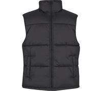 Steppweste URBAN CLASSICS "Urban Classics Basic Puffer Vest", Herren, Gr. XL, schwarz, 100% Polyamid, Rundhals, Westen (56267441-XL) schwarz