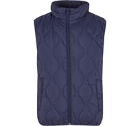 Steppweste URBAN CLASSICS "Urban Classics Mens Super Light Bubble Vest", Herren, Gr. L, navy, 100% Polyester, Westen Steppweste (49473063-L) navy