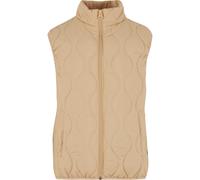 Steppweste URBAN CLASSICS "Urban Classics Mens Super Light Bubble Vest", Herren, Gr. L, unionbeige, 100% Polyester, Westen Steppweste (90990624-L) unionbeige