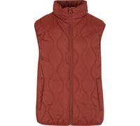 Steppweste URBAN CLASSICS "Urban Classics Mens Super Light Bubble Vest", Herren, Gr. M, schwarzrust, 100% Polyester, Westen Steppweste (82215716-M) schwarzrust